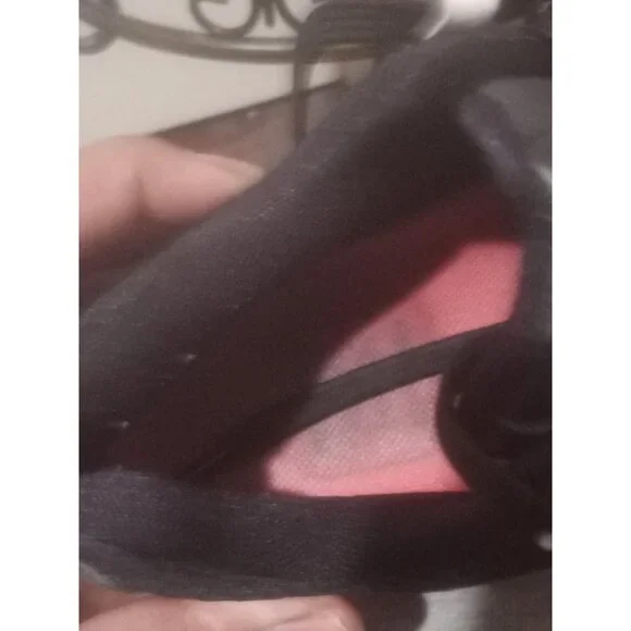 Nike Shox Avenue Womens Running Shoes Sneakers Black/Red 844131-003 Leather Sz 6 - Picture 13 of 13